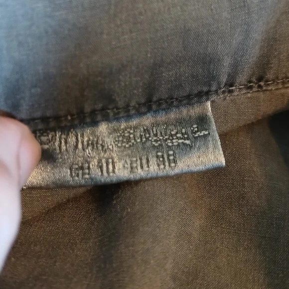 Vintage y2k olive green cargo mini dress - Picture 8 of 10